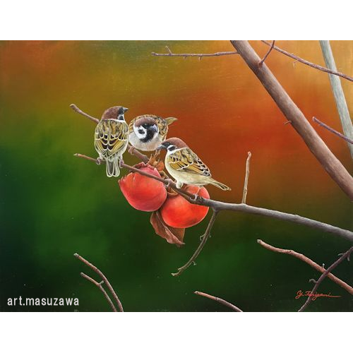 【新品未使用品】谷上裕二作　「常鶲」（ジョウビタキ）0号 新品未使用品】谷上裕二作 「常鶲」（ジョウビタキ）0号 谷上裕二